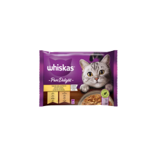 Whiskas Pure Delights Baromfi falatkák aszpikban 4x85g macskaeledel