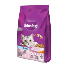 Whiskas Steril szárazeledel Lazac ízesítéssel 1,4kg macskaeledel