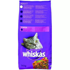 Whiskas Száraz Marha -Májas Falat 2x14kg macskaeledel