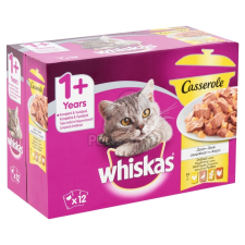 Whiskas Whiskas 1+ Casserole szárnyas válogatás - multipack 12 x 85 g macskaeledel