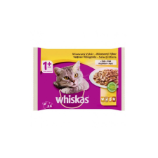 Whiskas Whiskas alutasak 4-pack baromfi válogatás aszpikban 4x85g macskaeledel