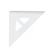 White Crystal Vonalzó KOH-I-NOOR 744150 háromszög átlátszó 45°/177