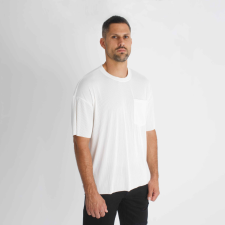  White Lined Oversized Tee - bő fazonú póló - Méret: XL férfi póló