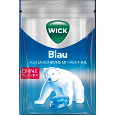 Wick blau mentolos torokcukor cukormentes 72 g vitamin és táplálékkiegészítő