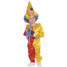 Widmann Bohóc ruha kalappal unisex gyermek jelmez 98 cm-es méretben jelmez