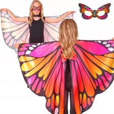 Widmann Jelmez kiegészítő: pillangó szárny és maszk, pink jelmez