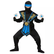 Widmann Kék harcos Ninja jelmez fegyverekkel - 116-os, 4-5 éves korosztály jelmez