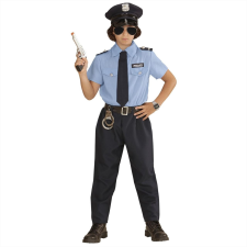 Widmann Kék rendőrtiszt jelmez, 128 cm jelmez