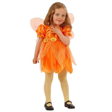 Widmann : Narancssárga virágtündér kisgyermek jelmez - 98-104 cm (ár/db) jelmez