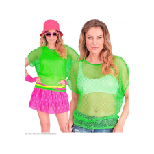 Widmann Neon zöld színű háló póló női jelmez L/XL-es méretben jelmez