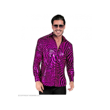 Widmann Party ing zebra mintás lila színű férfi jelmez L/XL-es méretben jelmez