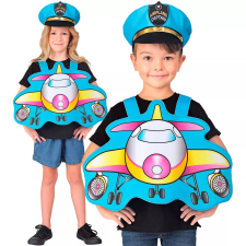Widmann Pilóta jelmez sapkával gyerekeknek - 113 cm (21440) jelmez