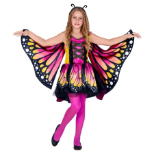Widmann Rózsaszín pillangó jelmez szárnyakkal - 116 cm jelmez