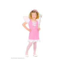 Widmann Rózsaszín tündér ruha fejdísszel lány jelmez 104-es méretben jelmez