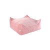 Wigiwama négyzet ottoman kordbársony - pink