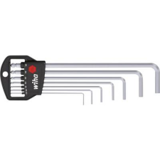 Wiha Imbuszkulcs készlet tartóval, gömbfejű, 7 részes, Wiha SB369H7 03723 (03723) csavarhúzó