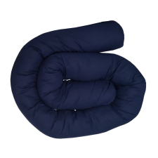 Wikids Ágyrácsvédő hengerpárna 200cm - Sötétkék bababiztonság