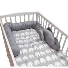 Wikids Ágyrácsvédő - Szürke elefánt bababiztonság