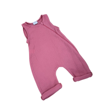 Wikids Nyári Dupla Géz Napozó 68 - Málna kombidressz, body