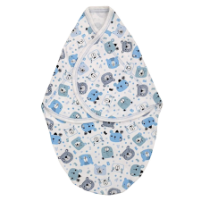 Wikids Pocaklakó Pólya - Fehér/Kék Maci fejes pólya