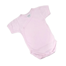 Wikids Réklis Áttört Rövid Ujjú Pamut Body - Rózsaszín 50/56 kombidressz, body