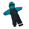 Wikids Téli Gyerek Overál Sállal - Kék/Türkiz Kékkel 110/116