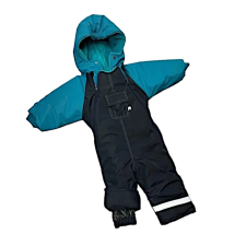 Wikids Téli Gyerek Overál Sállal - Kék/Türkiz Kékkel 110/116 babakabát, overál, bundazsák