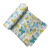 Wikids Textil Pelenka 80x90 - Fehér/Menta Pillangós