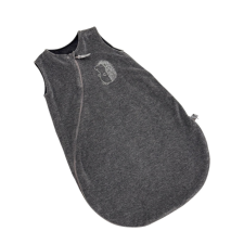 Wikids Ujjatlan 2 Rétegű Plüss Hálózsák - Sötét Szürke Sünis 56/62 hálózsák, pizsama