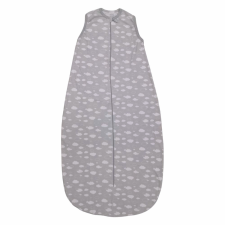 Wikids Ujjatlan Vékony pamut hálózsák - Szürke/Fehér felhős 110-116 hálózsák, pizsama