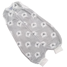 Wikids wellsoft bélelt tipegő hálózsák - Szürke Macis 80/86 hálózsák, pizsama