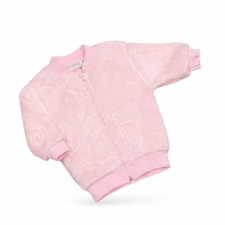 Wikids Wellsoft Cipzáros kocsikabát Zoo - Rózsaszín - 80 babakabát, overál, bundazsák