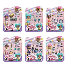 Wiky Baba 9cm hangszerrel baba
