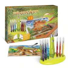 Wiky DinosArt Airbrush kifestőkönyv készlet kreatív és készségfejlesztő