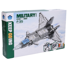 Wiky Építőkocka készlet F-35 Vadászbombázó repülőgép 377 db barkácsolás, építés