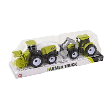 Wiky Kombájn és traktor készlet autópálya és játékautó