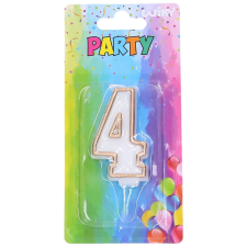 Wiky Tortagyertya Arany szám.4 party kellék