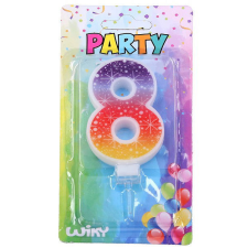 Wiky Tortagyertya csillagok szám : 8 party kellék