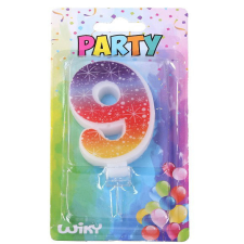 Wiky Tortagyertya csillagok szám : 9 party kellék