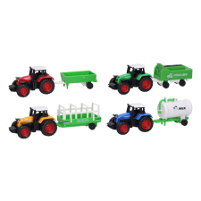 Wiky Traktor pótkocsival 15 cm autópálya és játékautó