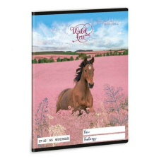 Wild and Free lovas kockás füzet A5 - 27-32 füzet