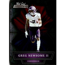 Wild Card 2021 Wild Card Alumination #ABC-65 Greg Newsome II gyűjthető kártya