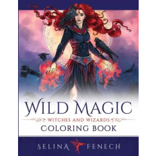  Wild Magic - Witches and Wizards Coloring Book idegen nyelvű könyv