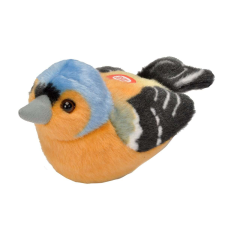 Wild Republic Finch Plüss játék, hanggal, 15 cm, barna plüssfigura