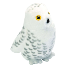 Wild Republic Plüss játék, hanggal, Hóbagoly, 15 cm, fehér plüssfigura