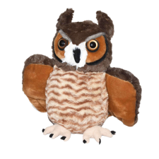 Wild Republic plüss játék, szarvasbagoly, 30 cm plüssfigura
