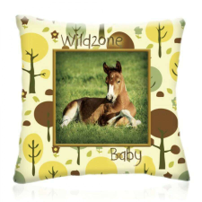  WILD ZONE Baby LOVACSKA állatos díszpárna   28x28 cm lakástextília