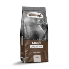 WildDogZ Adult Lamb and Rice 15kg kutyatáp + 1db WildDogz táplálékkiegészítő kutyaeledel