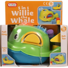 Willie a bálna 5 az 1-ben bébijáték készségfejlesztő