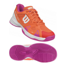 Wilson Rush Pro 2.5 narancs/lila junior teniszcipő tenisz felszerelés